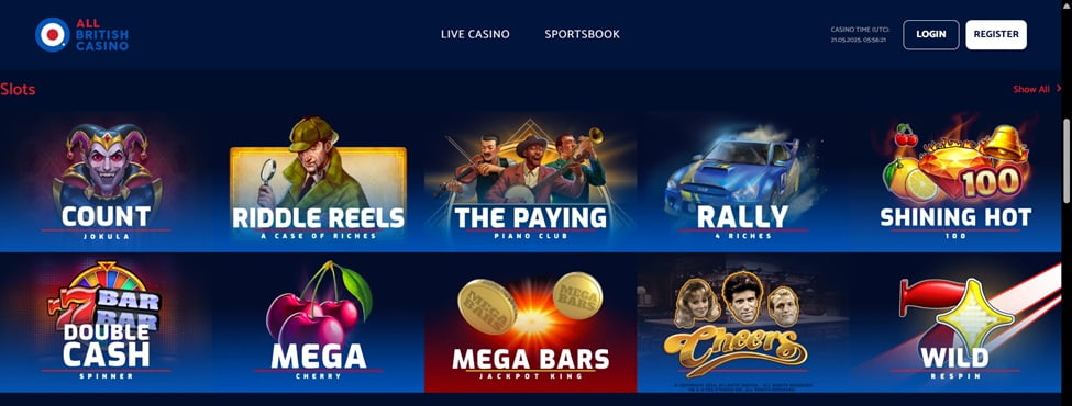 All british casino